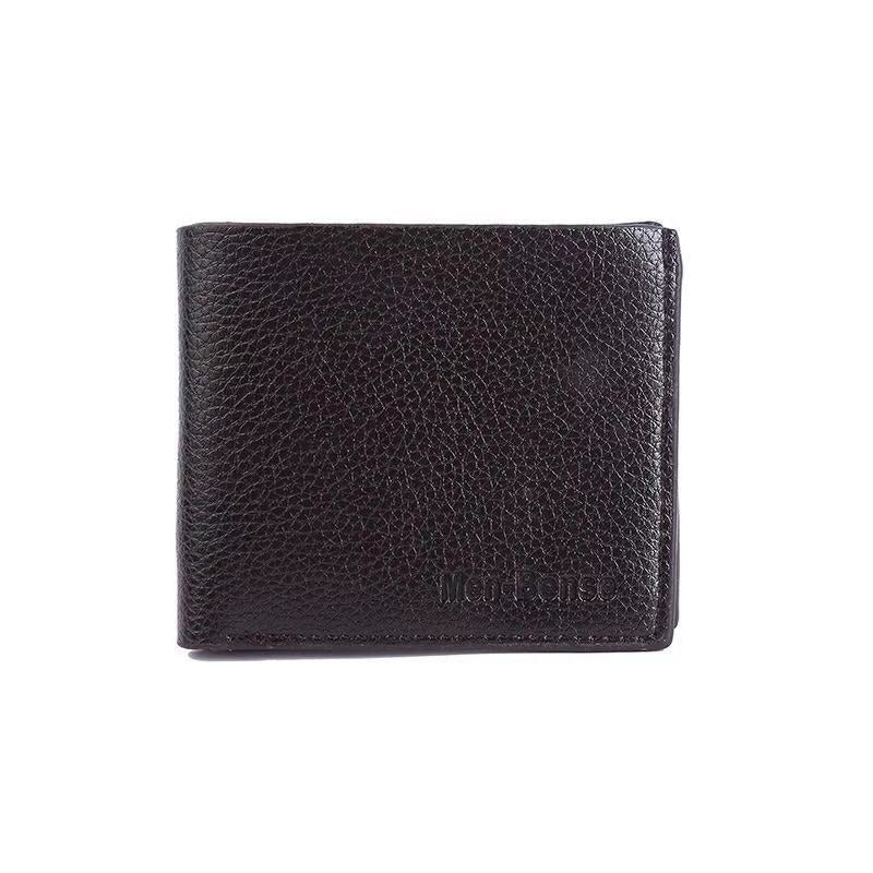 Manufacturer Wholesale Short Men's Wallet Can Be Customized Pv Leather Card Holder Men's Wallet Coin Purse Drop Shipping