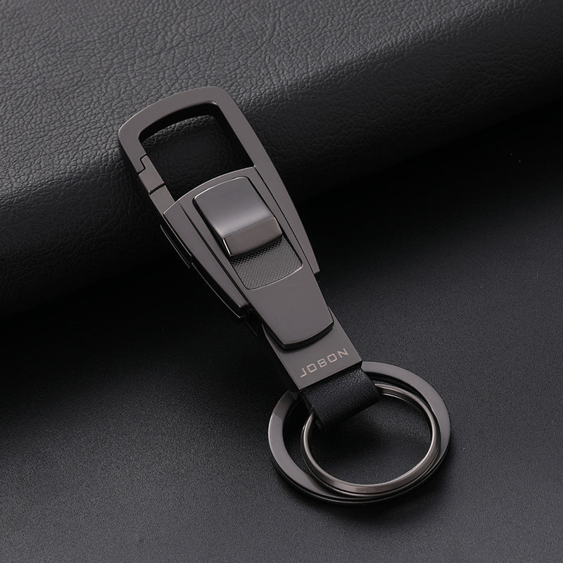 Jobon Chinese Bag Manufacturer Keychain Wholesale Men's and Women's Car Keychain Pendant Couple Creative Gift