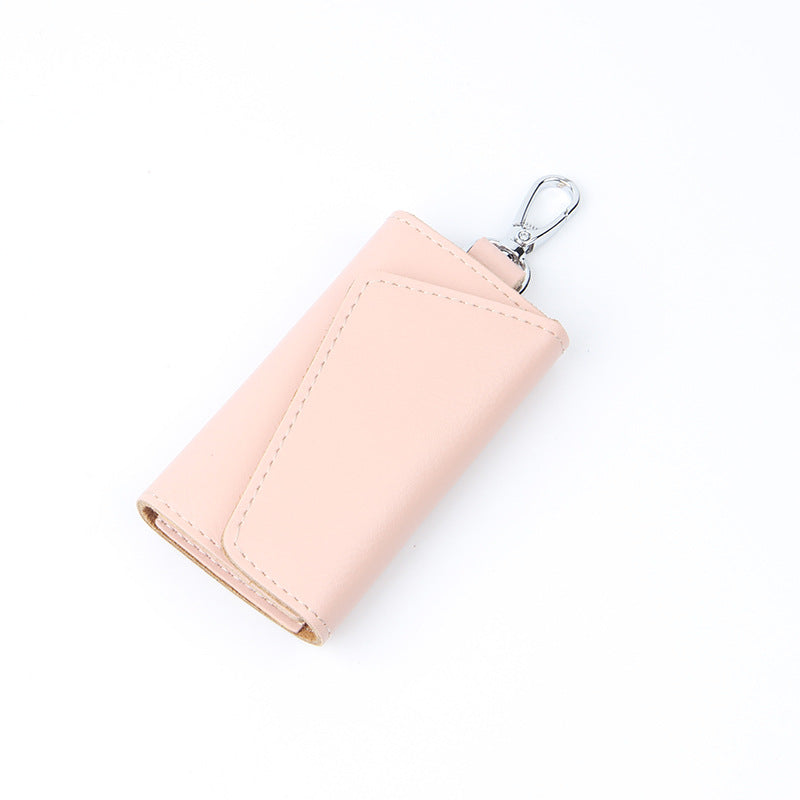 Door Key Bag Genuine Leather Waist Hanging Manufacturer Wholesale Spot Men's Multi-Functional Key Bag Volkswagen Special Card Bag
