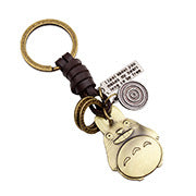 Fashion simple creative alloy wings key chain cross-border supply jewelry handmade leather factory direct wholesale