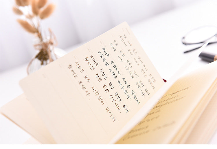 Hand Book weeks Self-filling Date Week Plan This Efficiency Manual Carry-on Small Notepad Notebook