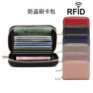 Door Key Bag Genuine Leather Waist Hanging Manufacturer Wholesale Spot Men's Multi-Functional Key Bag Volkswagen Special Card Bag