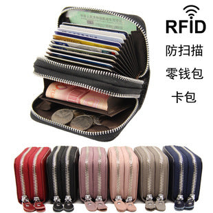 Door Key Bag Genuine Leather Waist Hanging Manufacturer Wholesale Spot Men's Multi-Functional Key Bag Volkswagen Special Card Bag