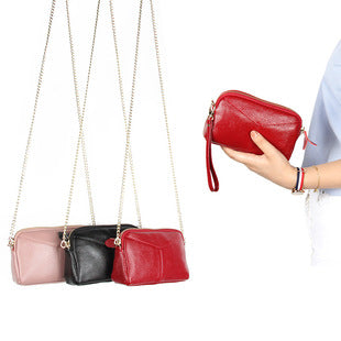 Door Key Bag Genuine Leather Waist Hanging Manufacturer Wholesale Spot Men's Multi-Functional Key Bag Volkswagen Special Card Bag