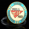 Poker Card Guard Protector - Full Tilt Poker - Casino Chip Gold Coin Token