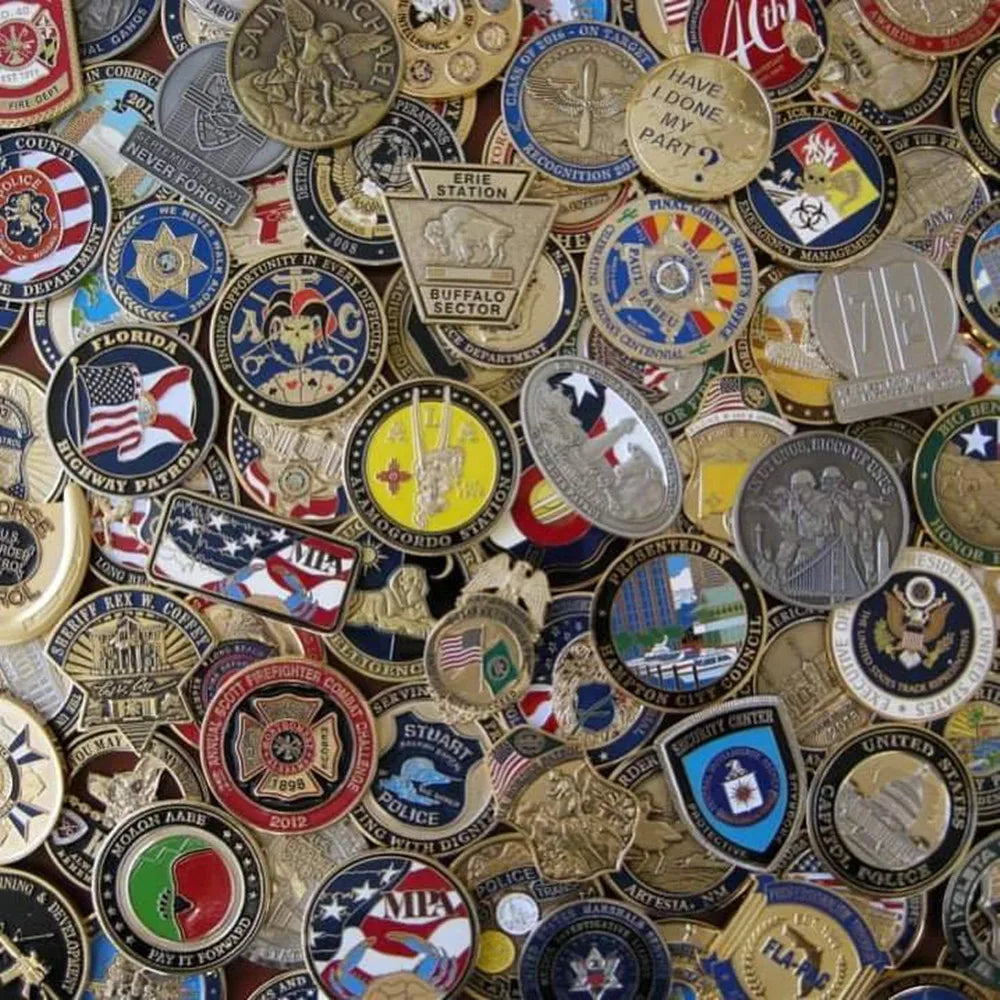36 US Military Challenge Coins Great Gift Collectible Decorative Coins