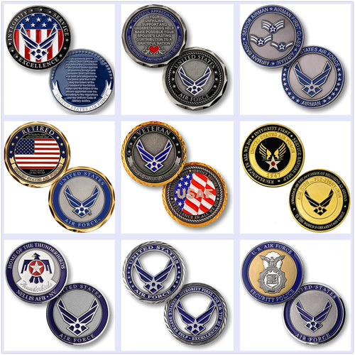 36 US Military Challenge Coins Great Gift Collectible Decorative Coins