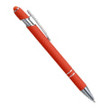 Cheap Metal Touch Ballpoint Pen Multi-colored Silk Screen Logo Printing for School Education Welcome Gifts
