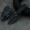 Mini Industrial Grade Survival Pocket Knife Camping Hunting EDC OEM Customizable Fixed Outdoor DIY Accessories 5Cr15MoV Nylon