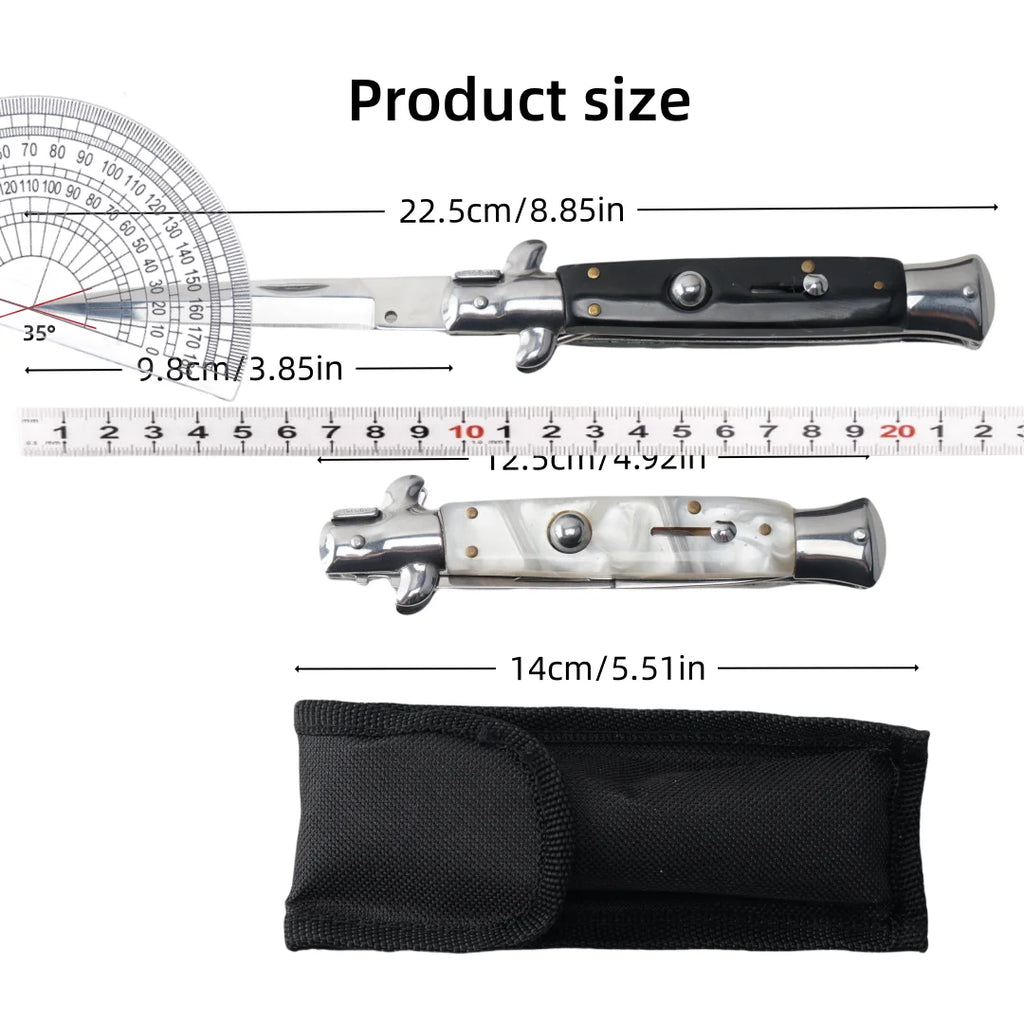 American Local Warehouse  Style 5Cr13MoV G10 Handle Knife Tactics EDC Pocket Tools Outdoor Survival Hiking Men's Gifts.