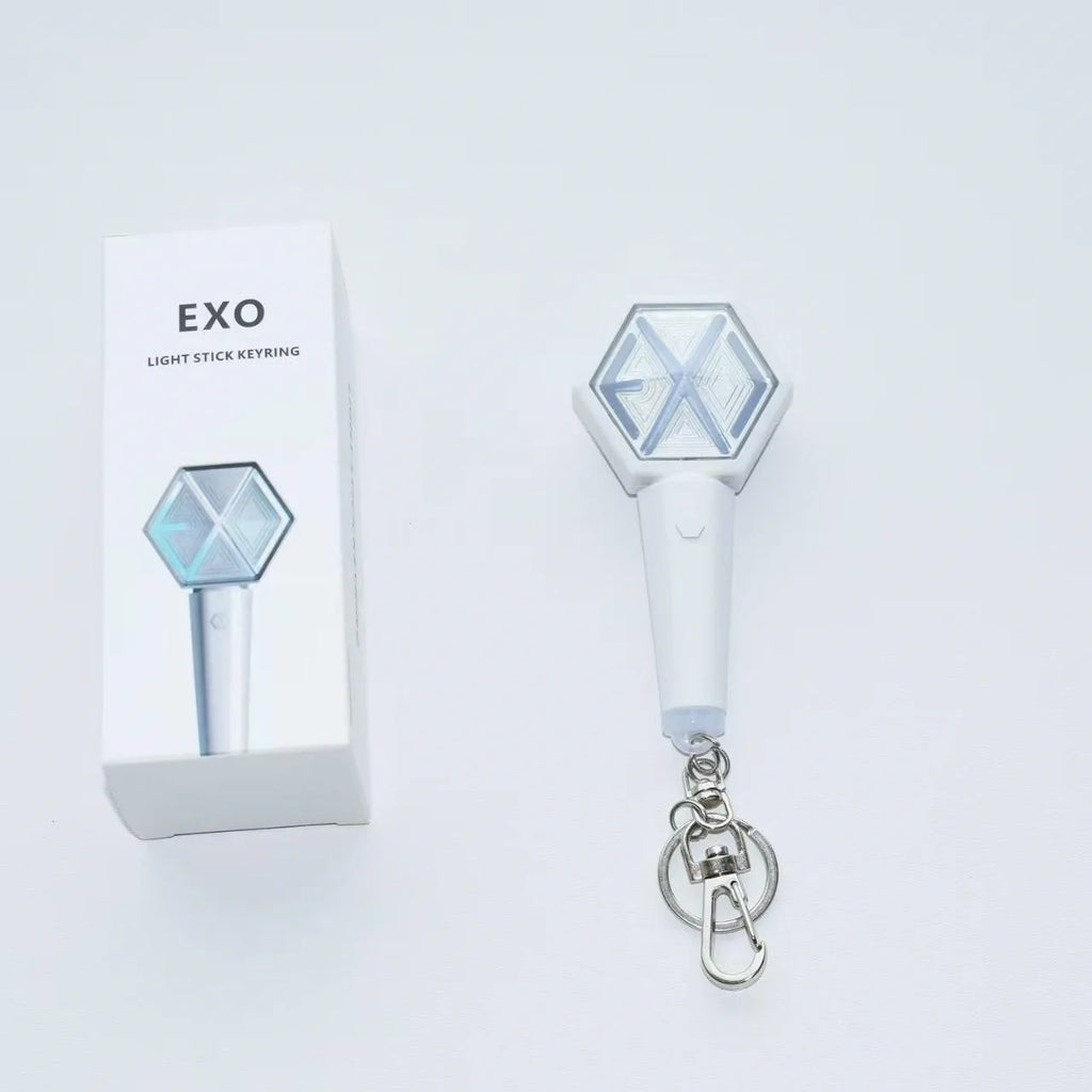 Wholesale B T S for Light Stick LED Keychain Accessories Stray Kids Character Style Portable Mini Backpack Charms Version Custom