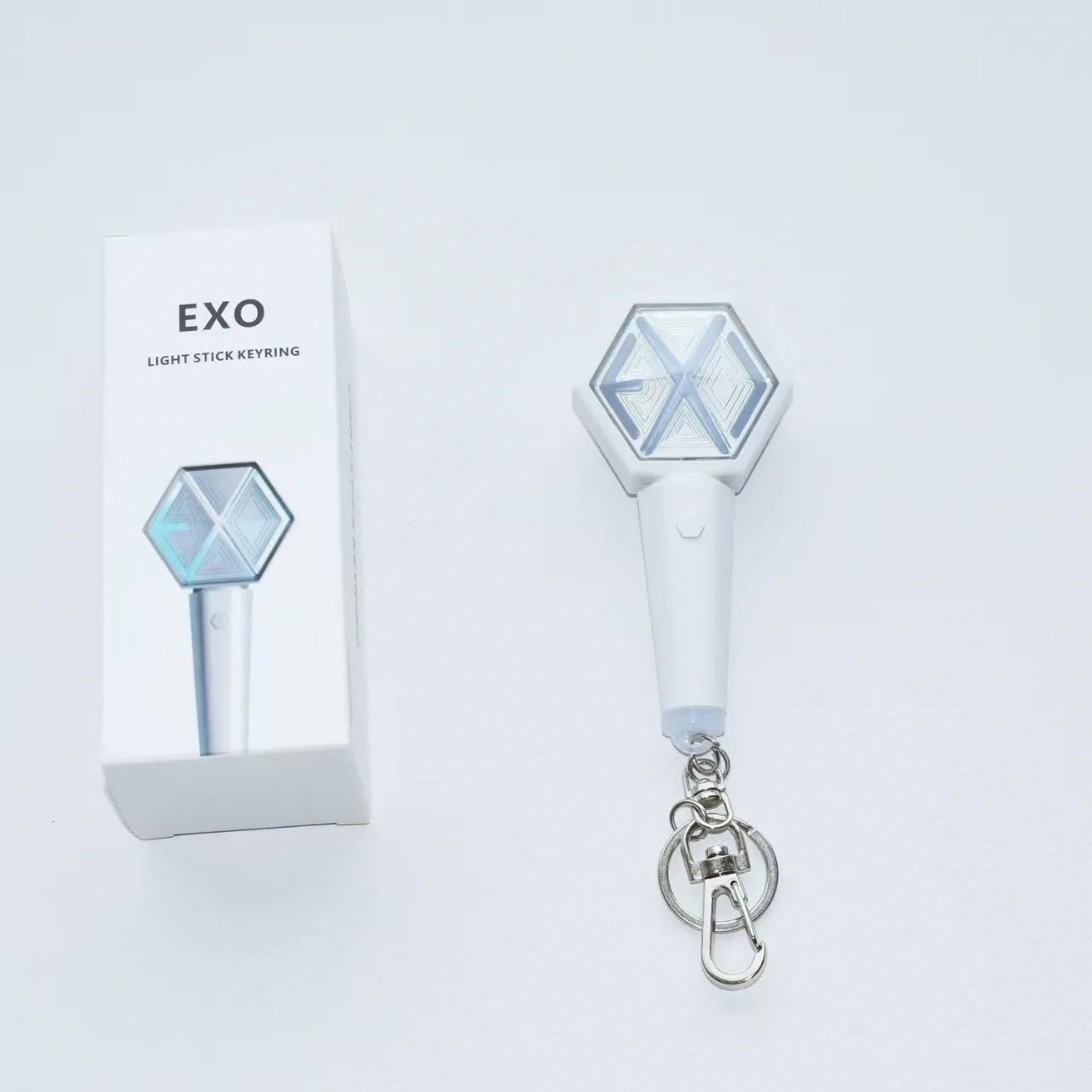 Wholesale B T S for Light Stick LED Keychain Accessories Stray Kids Character Style Portable Mini Backpack Charms Version Custom