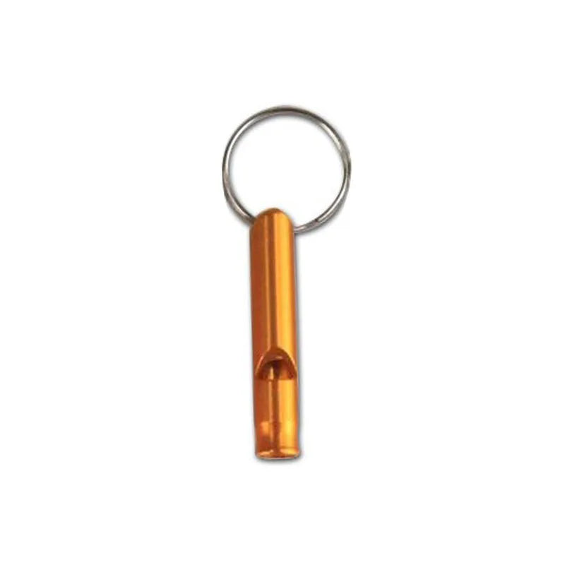 2025 Wholesale Mini Aluminum Metal Outdoor Emergency Safety Survival Rescue Whistle