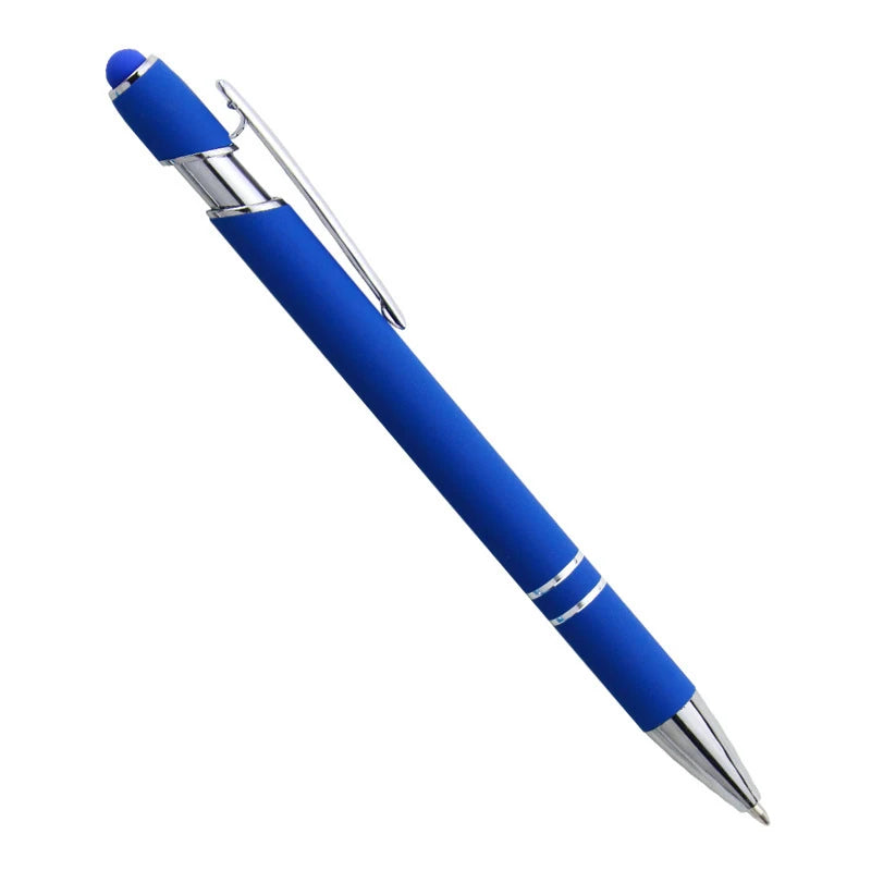Cheap Metal Touch Ballpoint Pen Multi-colored Silk Screen Logo Printing for School Education Welcome Gifts