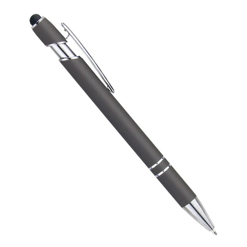 Cheap Metal Touch Ballpoint Pen Multi-colored Silk Screen Logo Printing for School Education Welcome Gifts