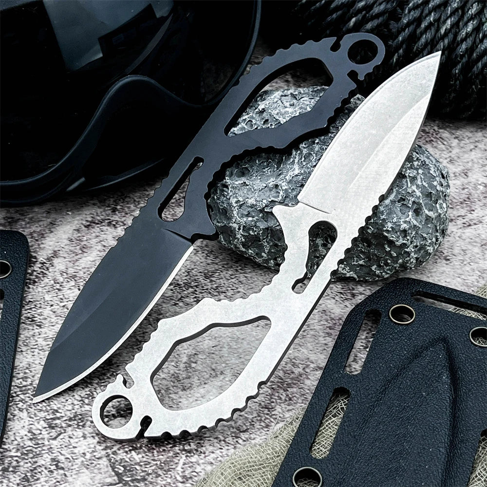 BM 101 DIY Straight Fixed Camping Knife 440C Steel Integrated Compact Portable Sharp Unpacking Mini Emergency Tools OEM