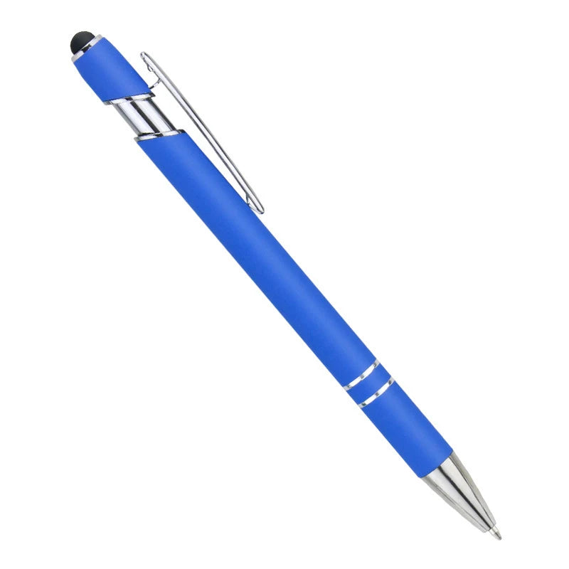 Cheap Metal Touch Ballpoint Pen Multi-colored Silk Screen Logo Printing for School Education Welcome Gifts