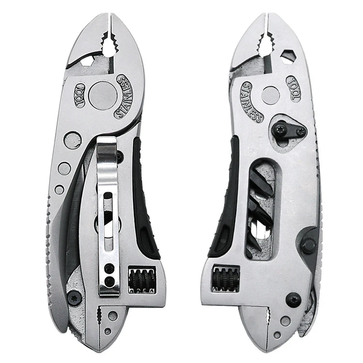Multitool Pliers Pocket Screwdriver Set Kit Adjustable Wrench Jaw Spanner Repair Survival Hand Outdoor Multi Mini Screwdriver