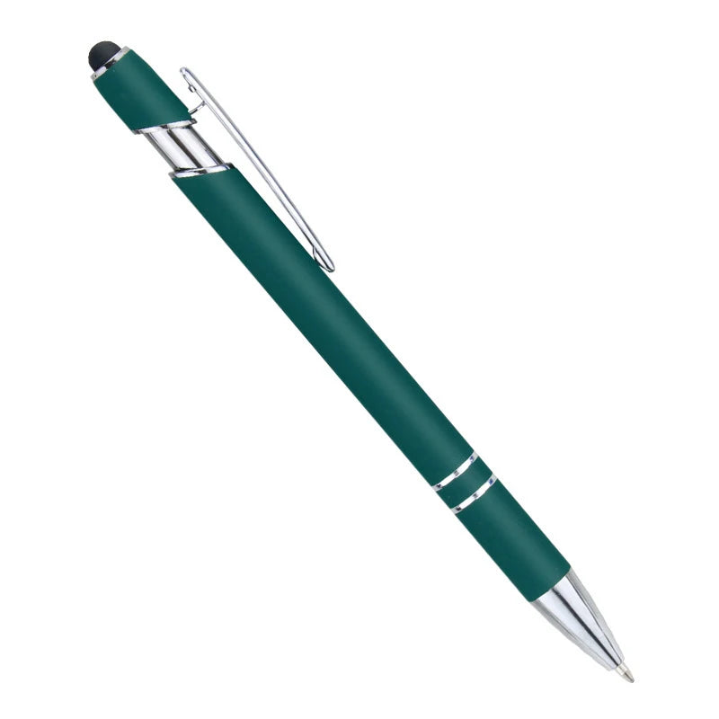 Cheap Metal Touch Ballpoint Pen Multi-colored Silk Screen Logo Printing for School Education Welcome Gifts