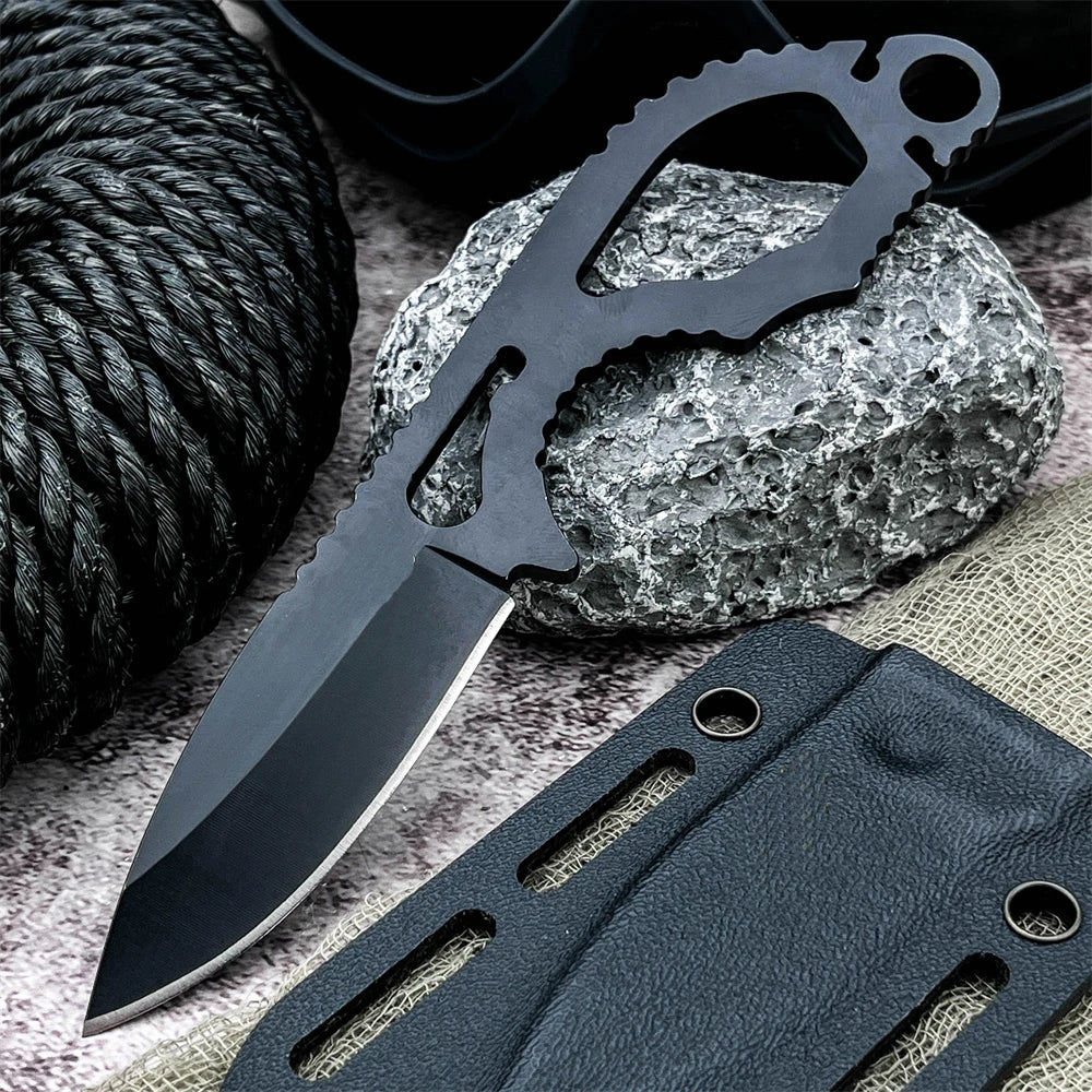 BM 101 DIY Straight Fixed Camping Knife 440C Steel Integrated Compact Portable Sharp Unpacking Mini Emergency Tools OEM