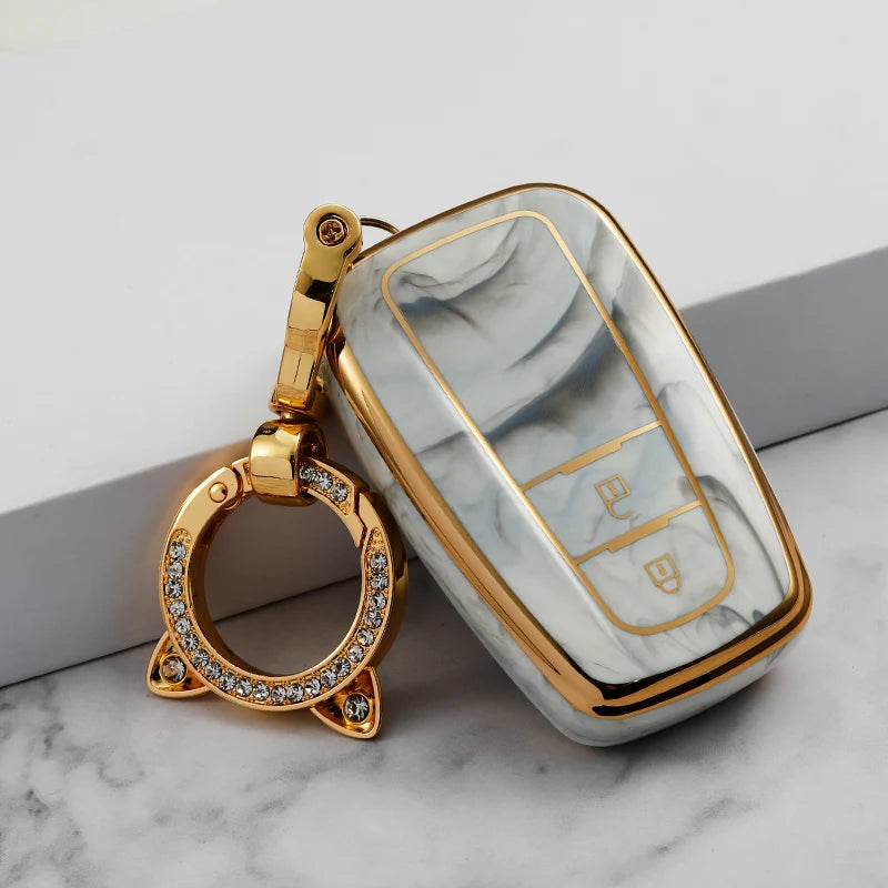 Free Sample YHC Lightweight TPU Car Key Cover for VW Polo for Passat B5/B6/B7 Golf MK Jetta 6-Month Warranty Fast Delivery