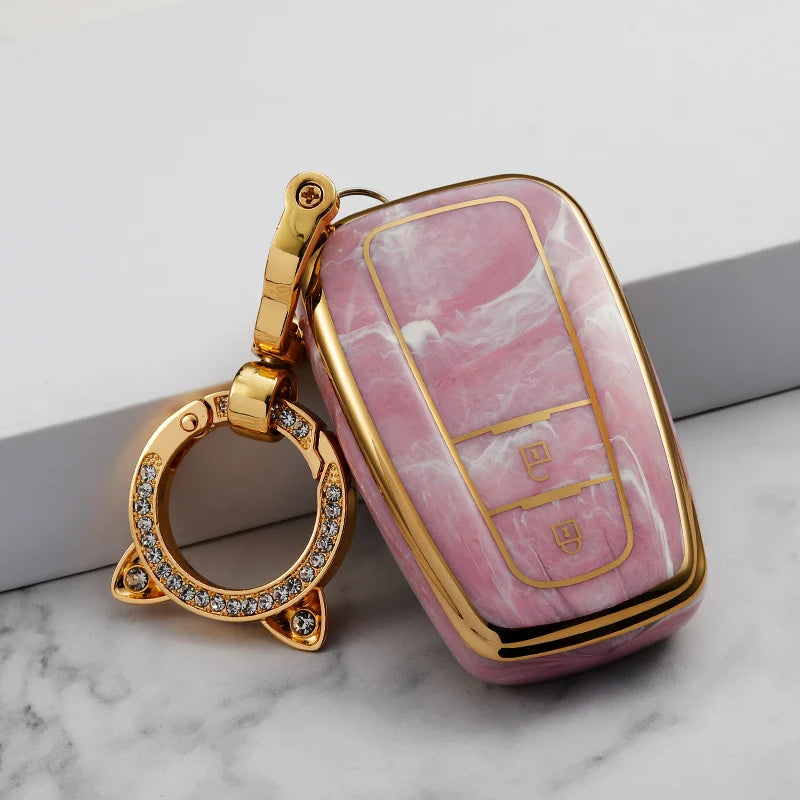 Free Sample YHC Lightweight TPU Car Key Cover for VW Polo for Passat B5/B6/B7 Golf MK Jetta 6-Month Warranty Fast Delivery