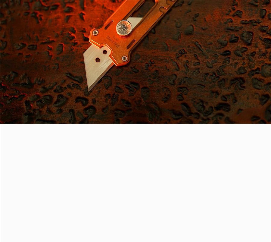 MecArmy EK16 Copper Lightweight Eco-friendly Multifunctional Pocket Utility Knife Hexagon Screwdriver Wrench Outdoor 1 Year