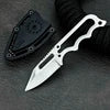 Mini Industrial Grade Survival Pocket Knife Camping Hunting EDC OEM Customizable Fixed Outdoor DIY Accessories 5Cr15MoV Nylon
