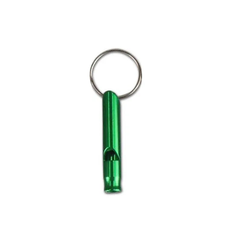 2025 Wholesale Mini Aluminum Metal Outdoor Emergency Safety Survival Rescue Whistle
