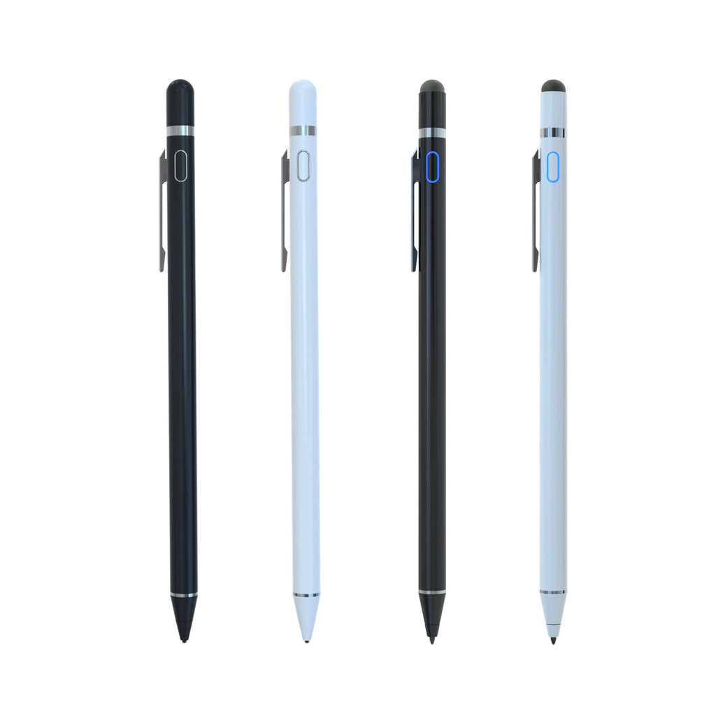 Universal 2-in-1 Metal Stylus Pen with Replaceable Nib for Android & for Mobile Phones and Tablets