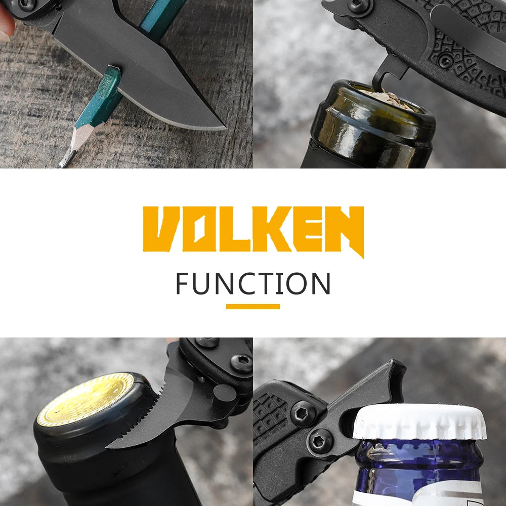 The New Multifunctional Design EDC Tool Stainless Steel Knife Outdoor Camping Multi-purpose Combination Tool