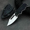 Mini Industrial Grade Survival Pocket Knife Camping Hunting EDC OEM Customizable Fixed Outdoor DIY Accessories 5Cr15MoV Nylon