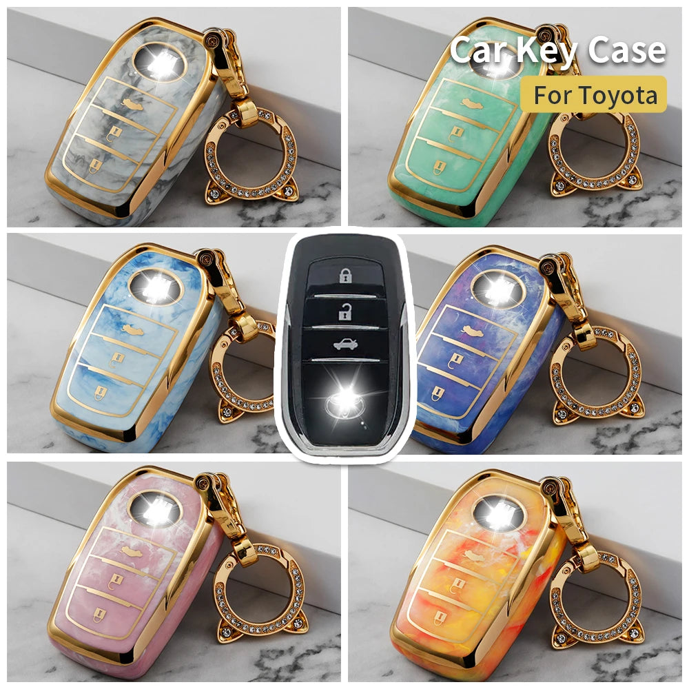 Free Sample YHC Lightweight TPU Car Key Cover for VW Polo for Passat B5/B6/B7 Golf MK Jetta 6-Month Warranty Fast Delivery