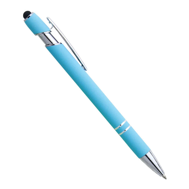 Cheap Metal Touch Ballpoint Pen Multi-colored Silk Screen Logo Printing for School Education Welcome Gifts