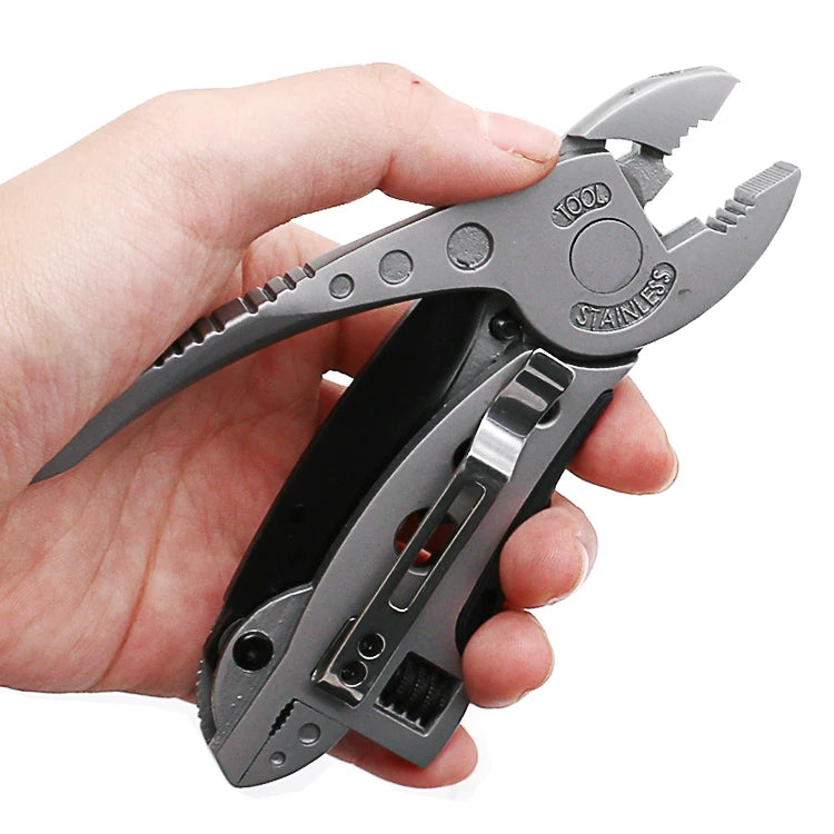 Multitool Pliers Pocket Screwdriver Set Kit Adjustable Wrench Jaw Spanner Repair Survival Hand Outdoor Multi Mini Screwdriver