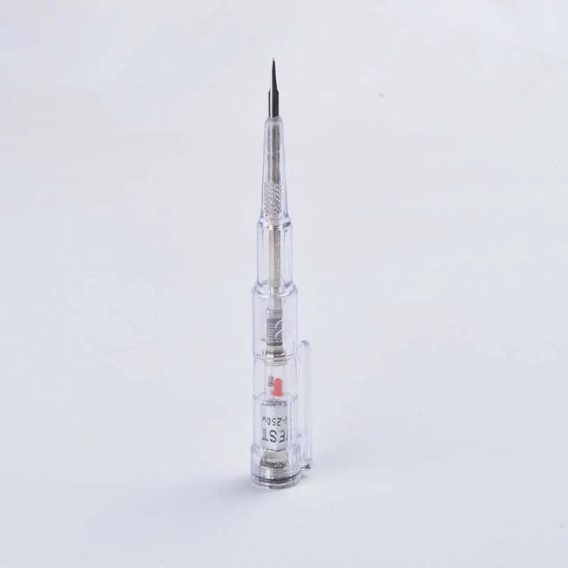 Waterproof Induced Electric Tester Pen Screwdriver Probe light Voltage Tester Detector AC/DC 70-250V Test Pen Pencil