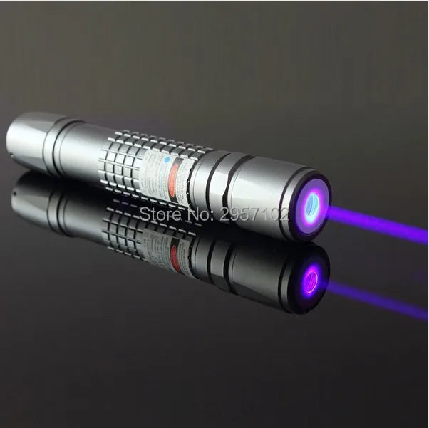 Laser Light Pointers 532nm green 10000m red 405nm 650nm blue violet Focusable Burn Match Hunting Accessories Cat Toy Lazer Torch