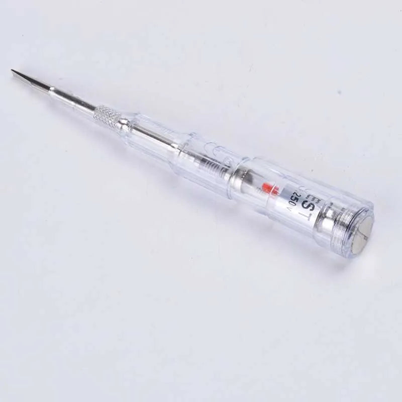 Waterproof Induced Electric Tester Pen Screwdriver Probe light Voltage Tester Detector AC/DC 70-250V Test Pen Pencil