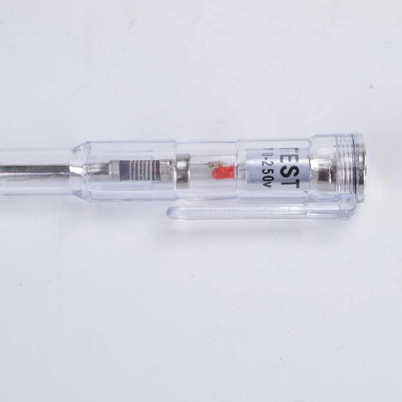 Waterproof Induced Electric Tester Pen Screwdriver Probe light Voltage Tester Detector AC/DC 70-250V Test Pen Pencil