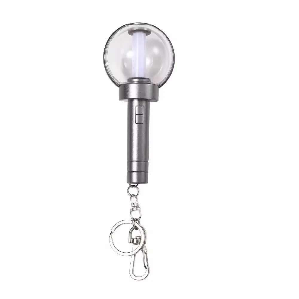 Wholesale B T S for Light Stick LED Keychain Accessories Stray Kids Character Style Portable Mini Backpack Charms Version Custom