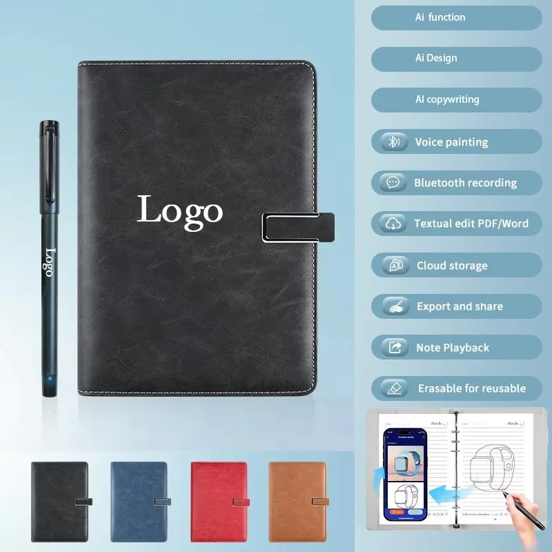 2026 Master Ben AI Smart Digital Pen Sync Cloud Storage Bluetooth Recording Capture Ai Conversion Documents With Ai APP