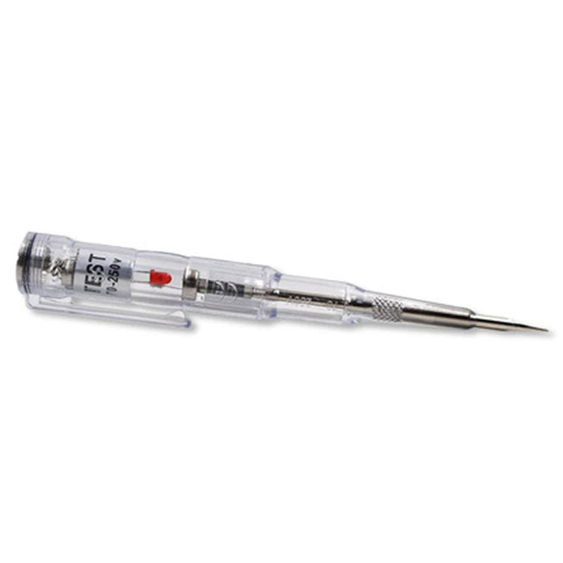 Waterproof Induced Electric Tester Pen Screwdriver Probe light Voltage Tester Detector AC/DC 70-250V Test Pen Pencil