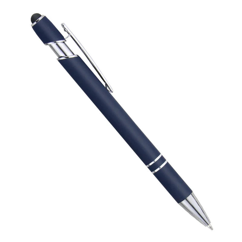 Cheap Metal Touch Ballpoint Pen Multi-colored Silk Screen Logo Printing for School Education Welcome Gifts