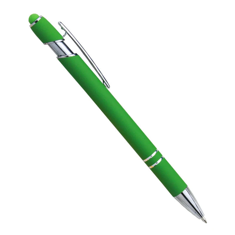 Cheap Metal Touch Ballpoint Pen Multi-colored Silk Screen Logo Printing for School Education Welcome Gifts