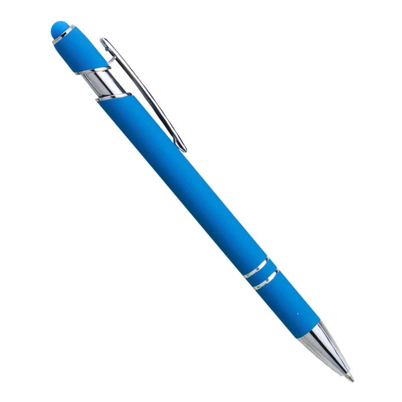 Cheap Metal Touch Ballpoint Pen Multi-colored Silk Screen Logo Printing for School Education Welcome Gifts