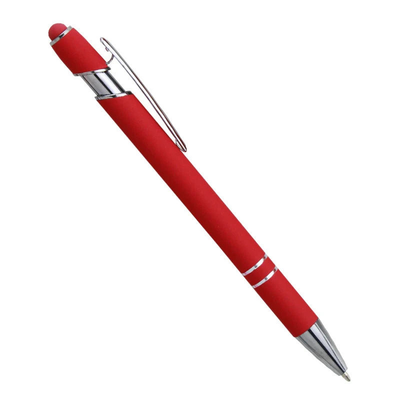 Cheap Metal Touch Ballpoint Pen Multi-colored Silk Screen Logo Printing for School Education Welcome Gifts