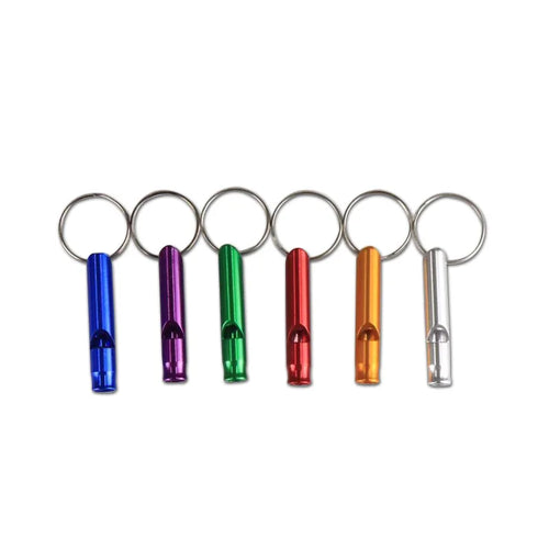 2025 Wholesale Mini Aluminum Metal Outdoor Emergency Safety Survival Rescue Whistle
