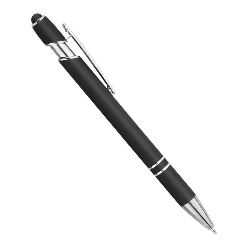 Cheap Metal Touch Ballpoint Pen Multi-colored Silk Screen Logo Printing for School Education Welcome Gifts