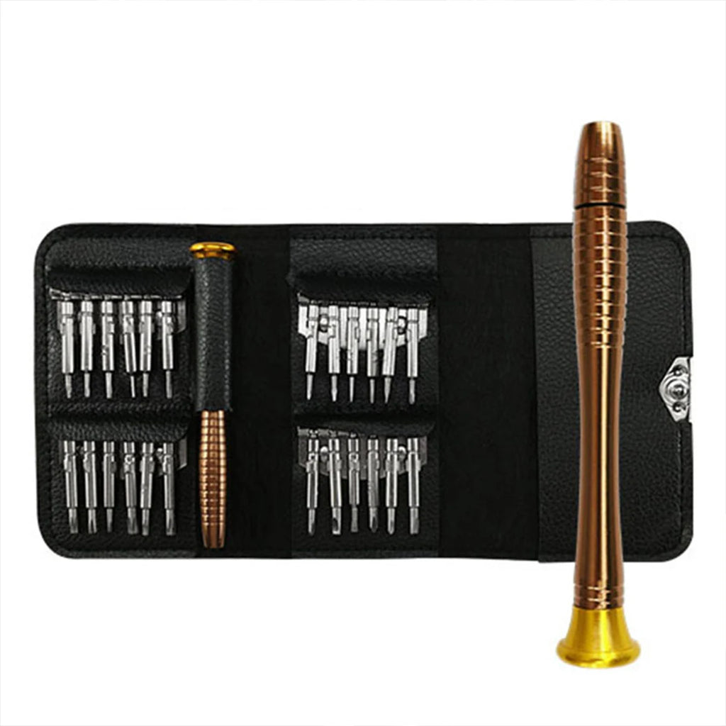 Mini Pocket Screwdriver Kit for Electronics Laptop Smartphone WatchBand Mini Screwdriver Set Small Precision Screwdriver Set
