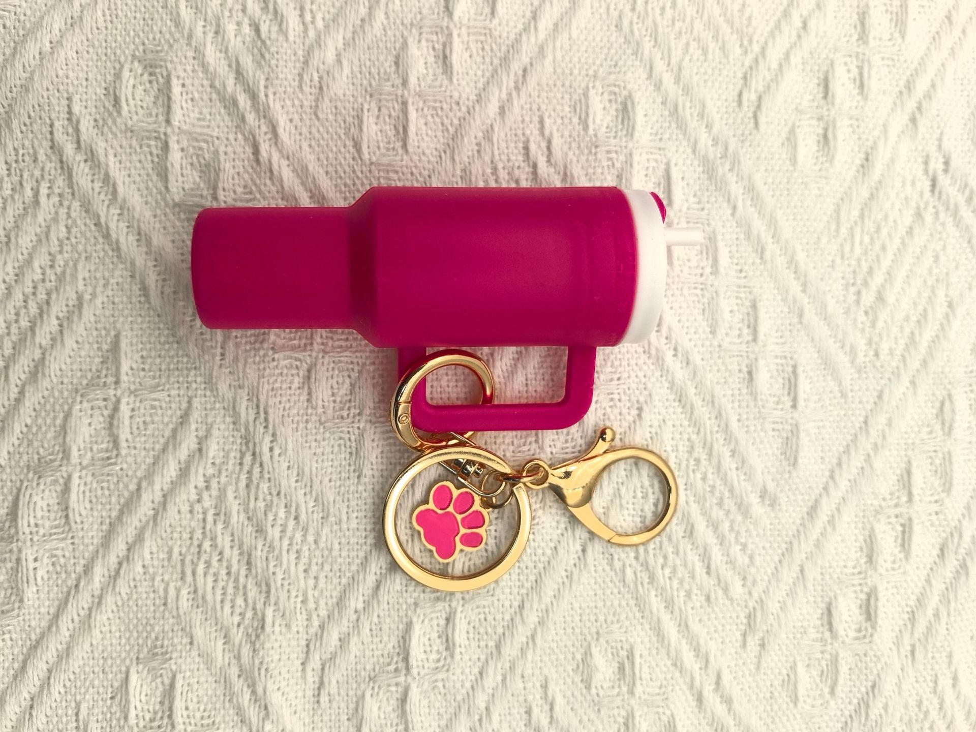 Stanley Stanley Cat Claw Alloy Keychain Pendant Mother's Day Can Hold Lipstick Backpack Hanging Easiest for Match Style